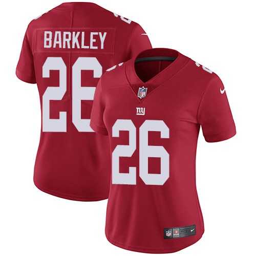 Women Nike Giants 26 Saquon Barkley Red Alternate Vapor Untouchable Limited Jersey Dzhi,We sell and wholesale Women Nike Giants 26 Saquon Barkley Red Alternate Vapor Untouchable Limited Jersey Dzhi on line form chian!